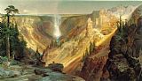 Grand Canvas Paintings - Grand Canyon of the Yellowstone